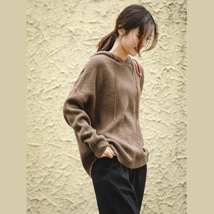 2019 Cute Loose Hoodie Sweater Fleece Women Casual Tops - SooLinen