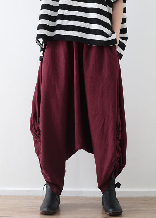 2019 summer new original design women's loose large hanging wide leg pants