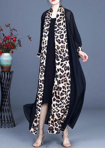 2021 Summer Long Style With Leopard Print - SooLinen