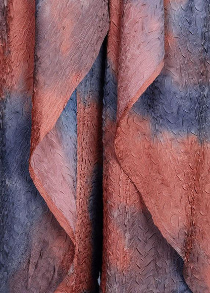 2021 Summer Silk Wrinkle Rendering Top + Waist Wide Leg Pants Two Piece Set - SooLinen