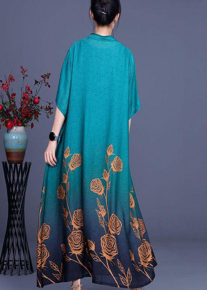 2021 Summer Women Silk Wrinkle Print Cardigan + Irregular Vest Skirt Two Piece Set - SooLinen