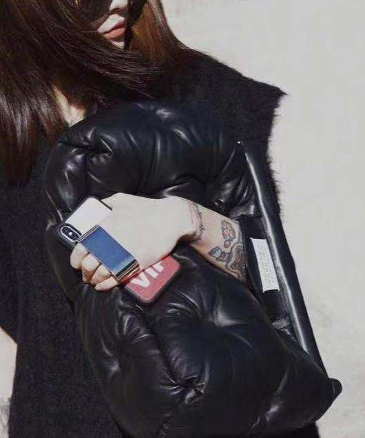 2025 New Black Large Capacity Clutch Bag