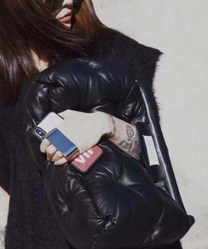 2025 New Black Large Capacity Clutch Bag