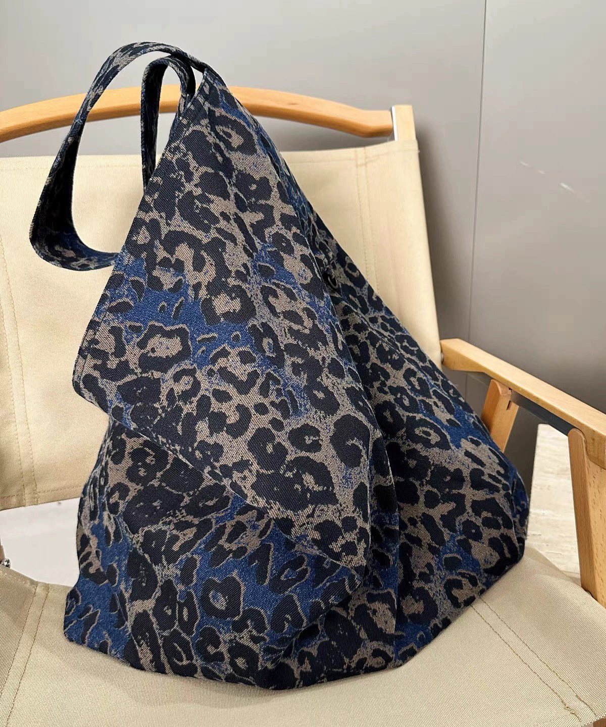 Bolso de hombro de gran capacidad con estampado de leopardo nuevo 2025