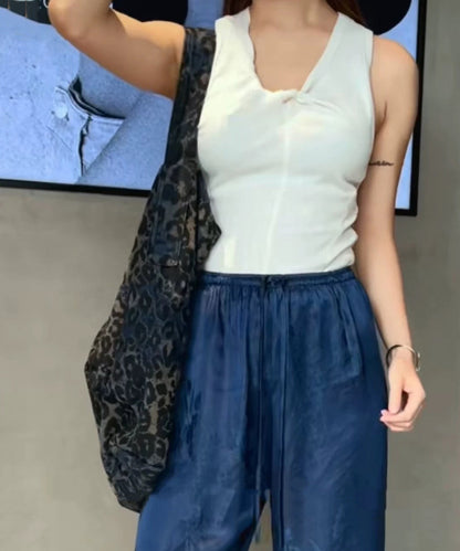 Bolso de hombro de gran capacidad con estampado de leopardo nuevo 2025