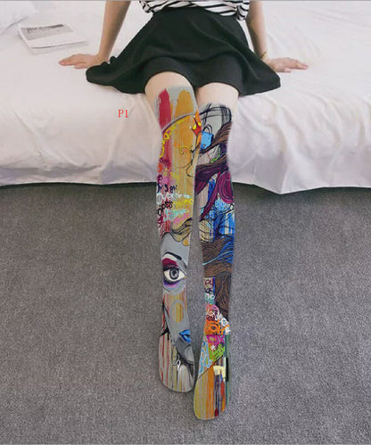 2026 Korean Cute Anti Slip Knee High Socks Long Tube Socks