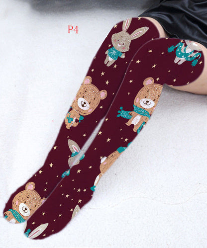 2026 Korean Cute Anti Slip Knee High Socks Long Tube Socks