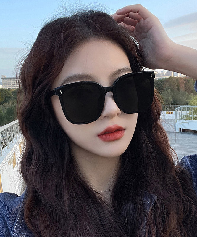 2026 New Black Resin UV Protection Sunglasses