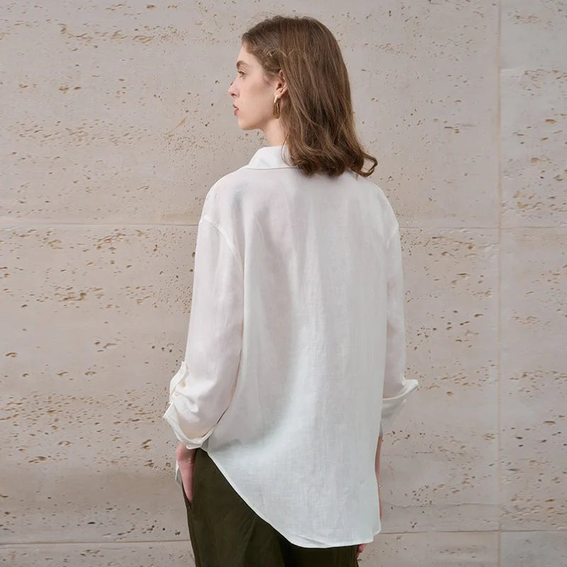 Classic Linen Shirt for Women