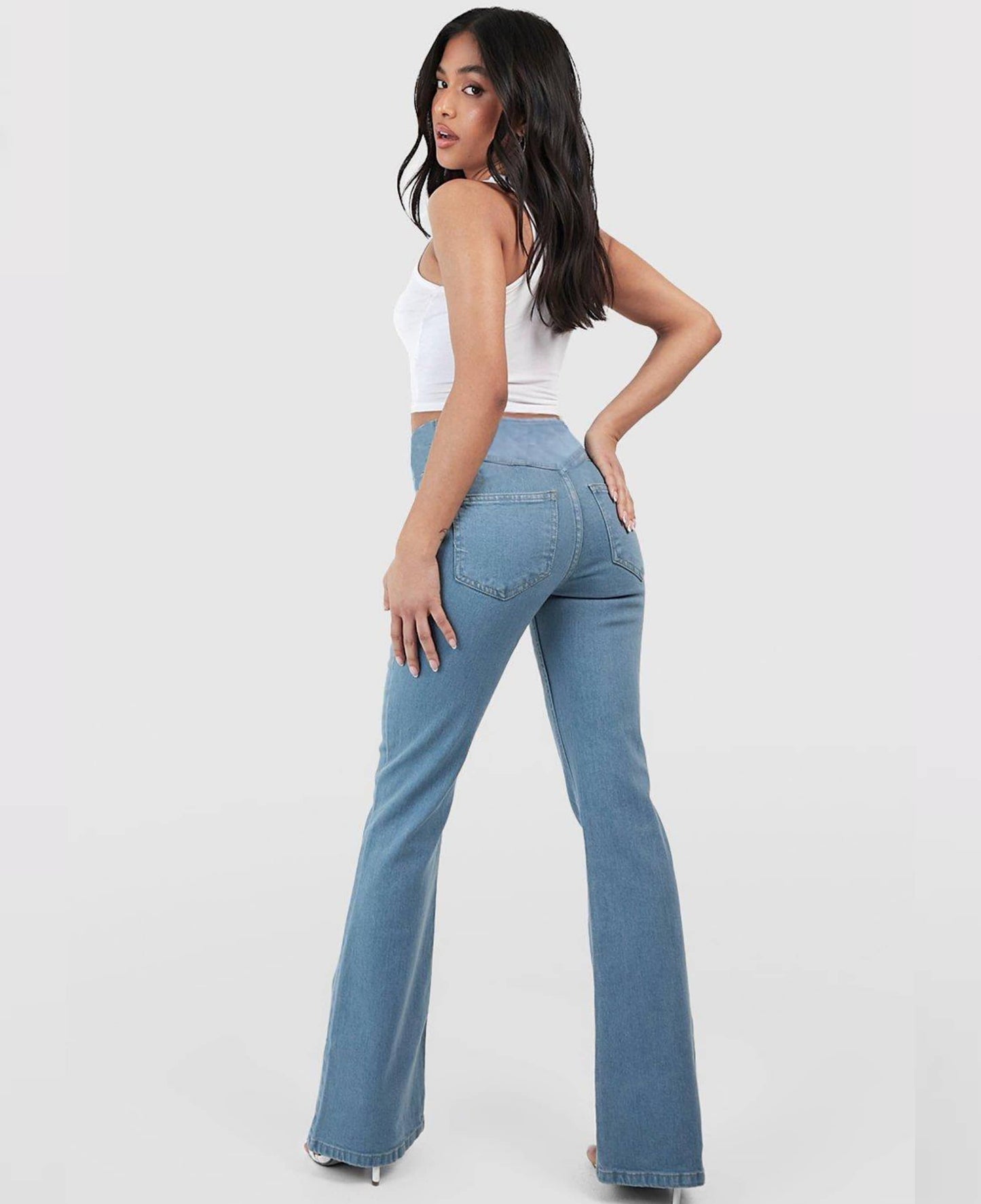 Crossed High Waist Jeans [LAST DAY OF SALE 🔥]