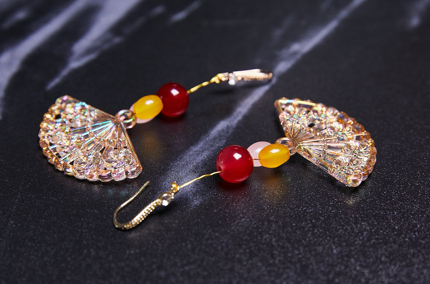 Pendientes colgantes de acrílico Unique Sector