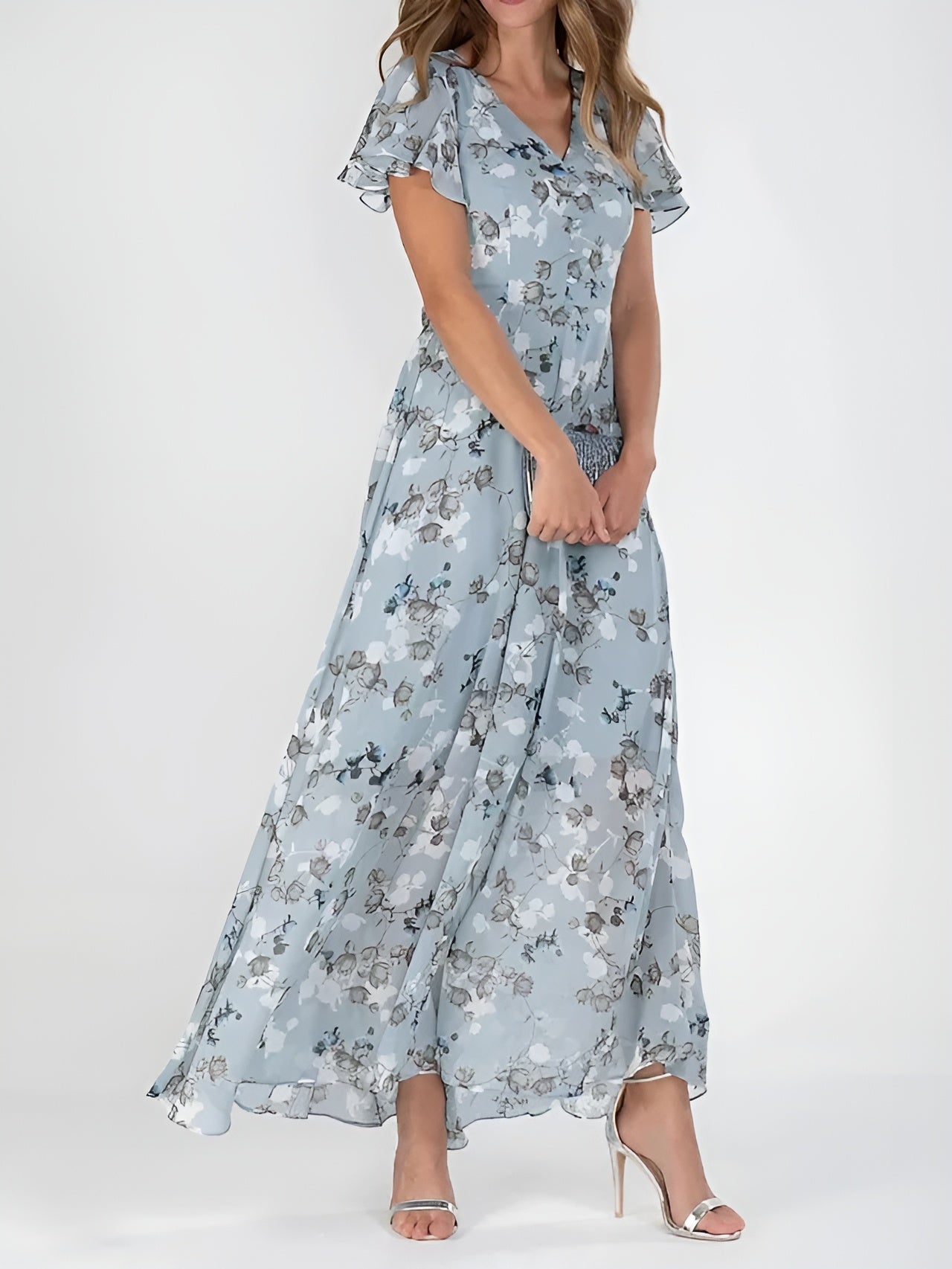 Elegant Dress that Covers the Belly