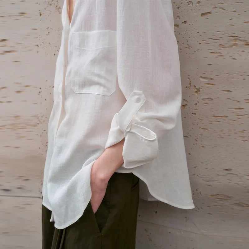 Classic Linen Shirt for Women