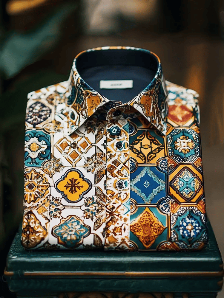 Men's Luxury Gorgeous Long Sleeve Shirt