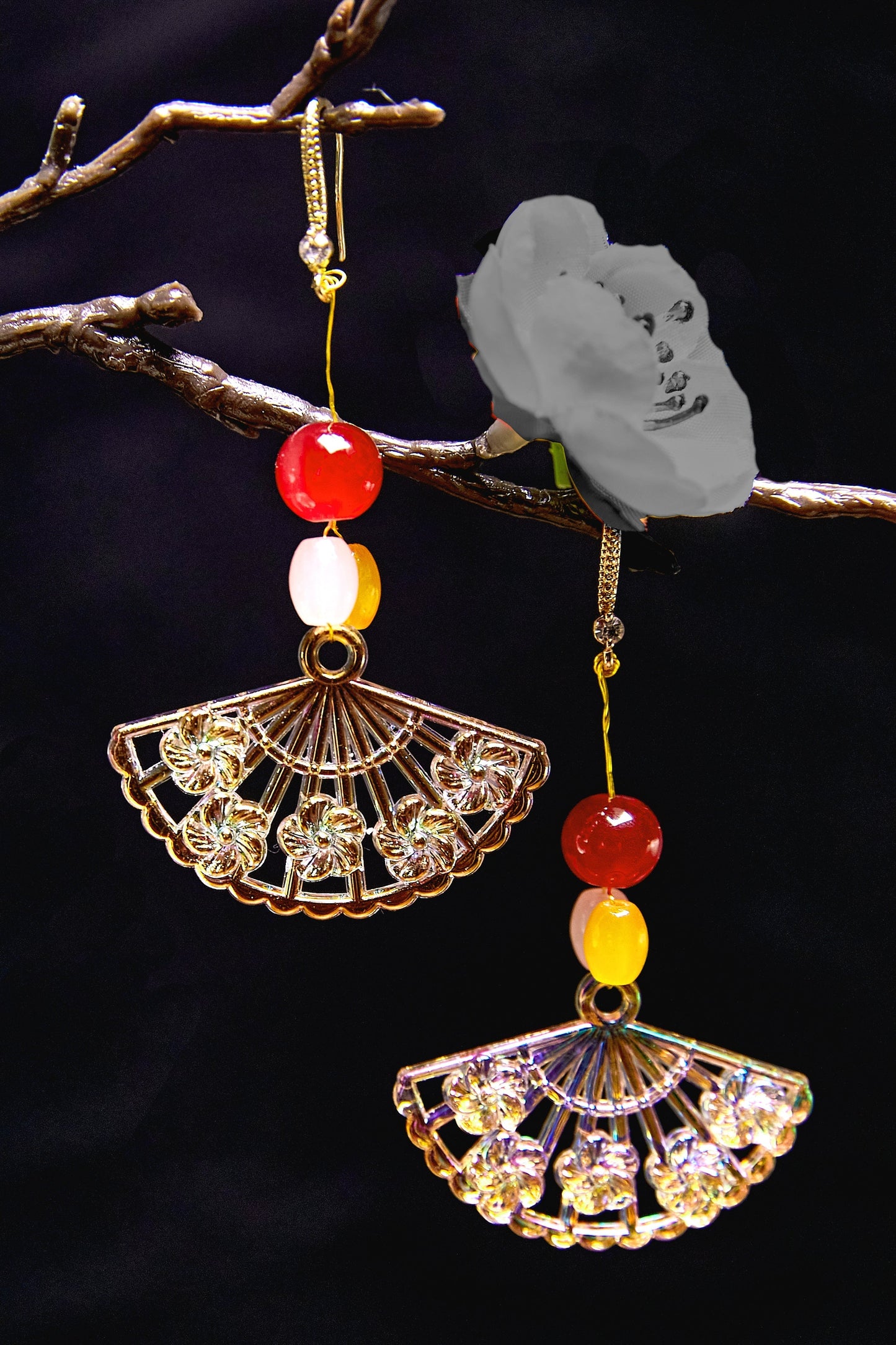 Pendientes colgantes de acrílico Unique Sector