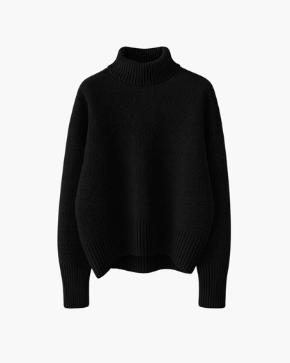 Isabella Soft High-Neck Sweater
