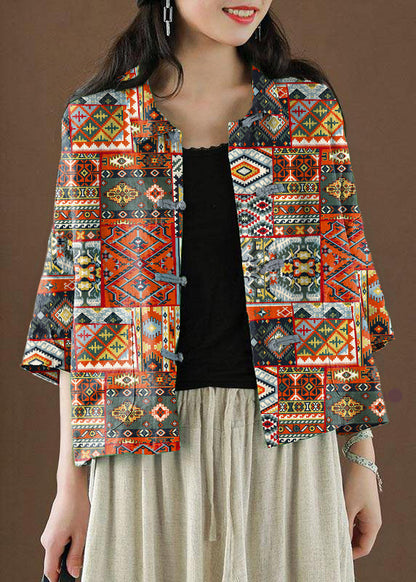 Wunderschönes blaues Leinentop mit Peter-Pan-Kragen und Taschen aus Cashewnüssen