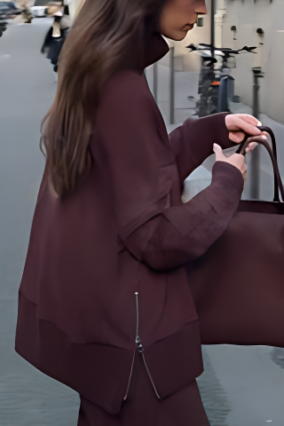 New spring and autumn long-sleeved sweatshirt suit