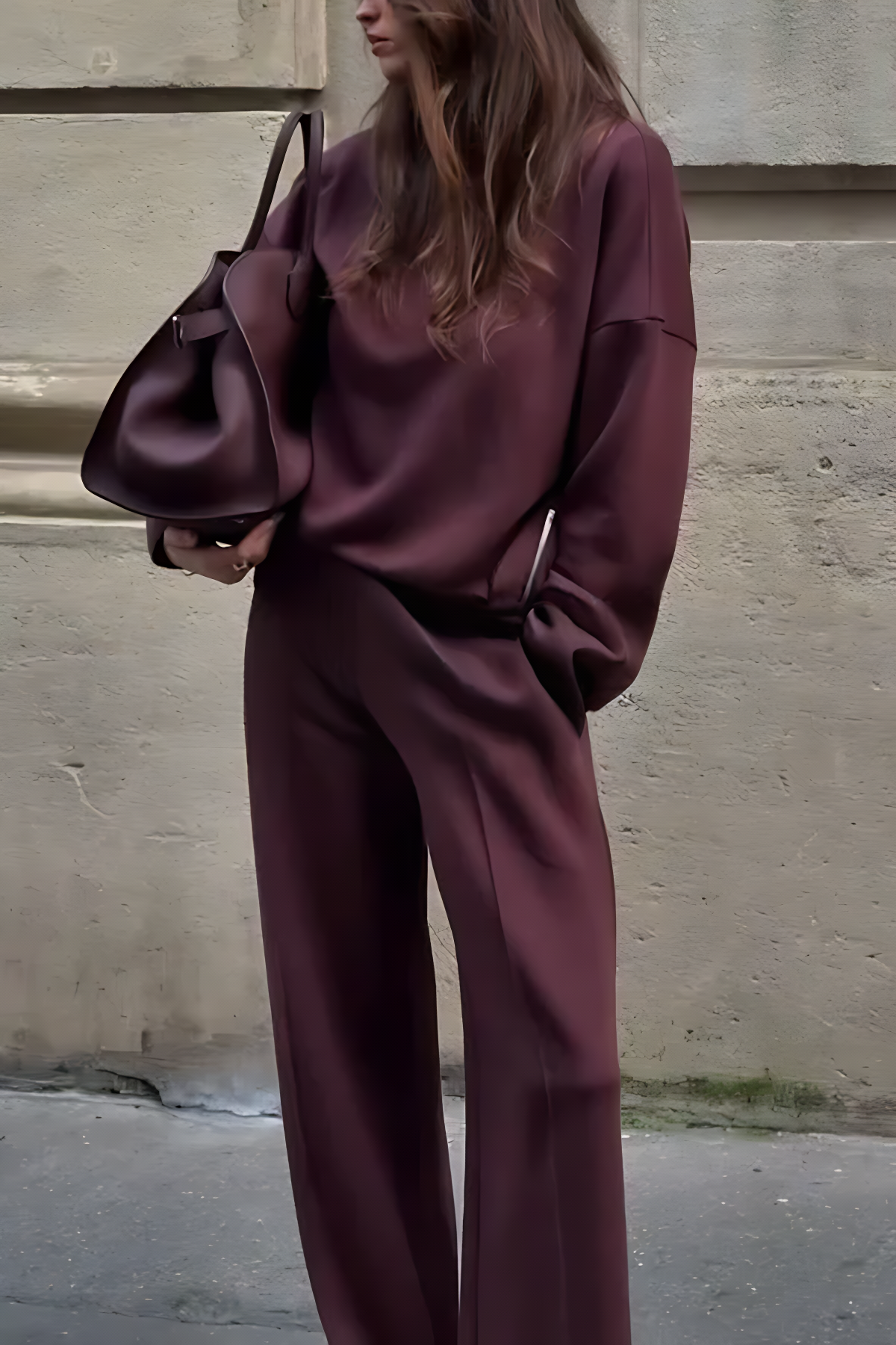 New spring and autumn long-sleeved sweatshirt suit