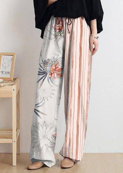 Casual nude trousers women 2021 new spring and summer bloomers linen high waist carrot pants