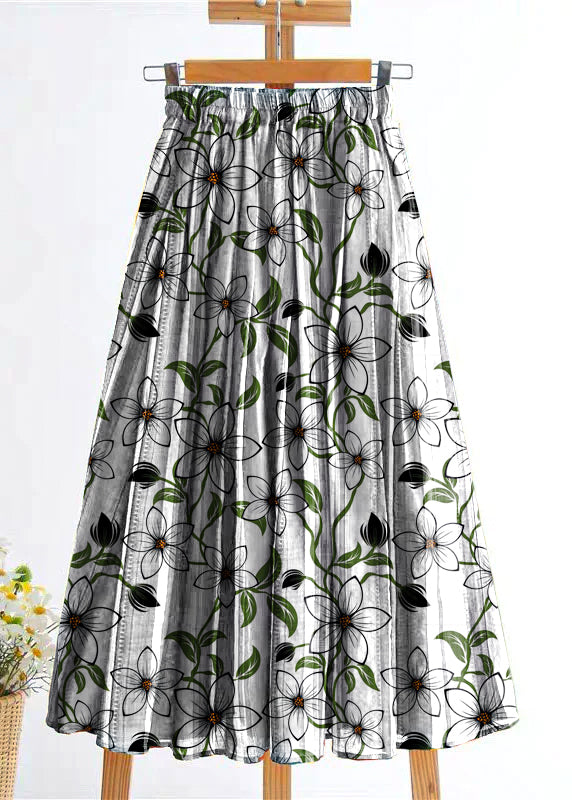 Einzigartige Regenbogen elastische taille Gestreiften Rock Frühling