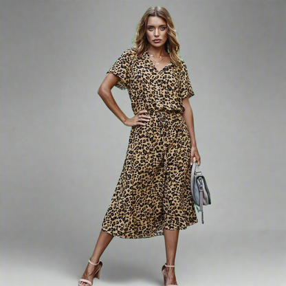 Summer Dress Made from Exquisite Fabric