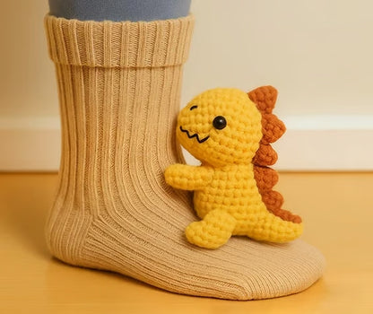🎄3D Knit Animal Socks