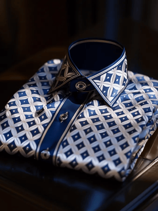 Men's Luxury Business Long Sleeve Shirt