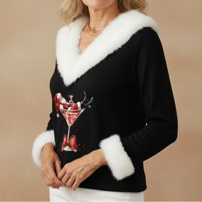 Festive Cheer Holiday Top