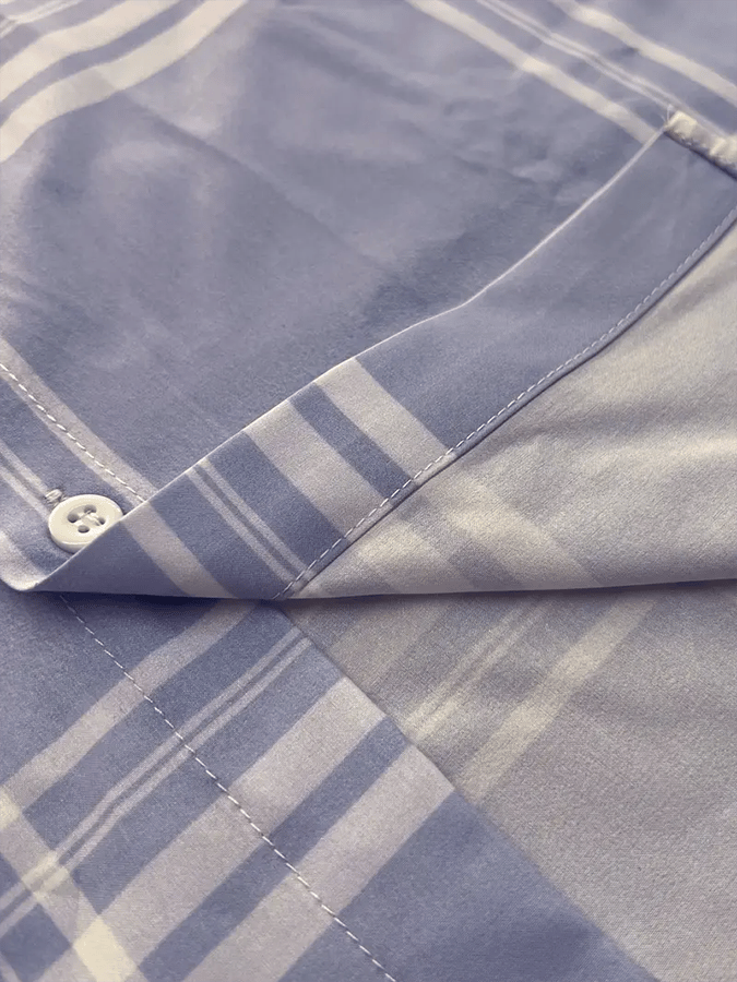 Men's Plaid Business Casual Shirt