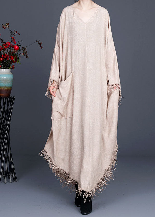 Art Apricot Taschen asymmetrisches Design Herbstkleider