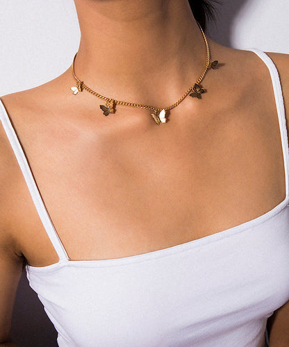 Art Gold – Halskette mit Schmetterlingsprinzessin aus Sterlingsilber