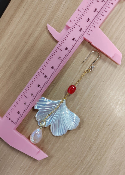 Art Shell Wassertropfen Acryl Tropfen Ohrringe