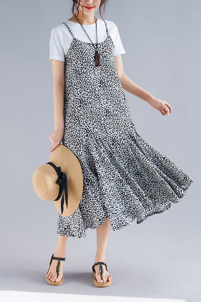 Strand schwarzes Blumenkleid stilvolle Arbeitsoutfits Spaghettiträger Bademäntel Sommerkleid