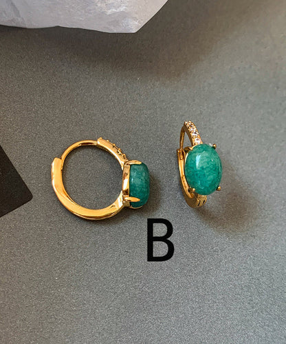 Beautiful Ethnic Style Fine Turquoise Drop Earrings