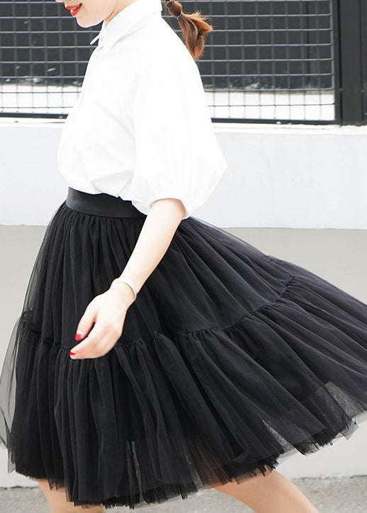 Schöne Grüne hohe Süße taille Tüll Röcke Frühling