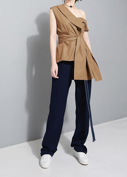 Beautiful black cotton crane tops  oversized summer tops - SooLinen