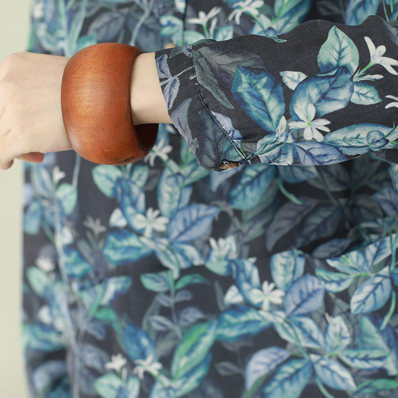 Schönes Revers Leinen Tunika Muster 2019 Tutorials floral Tunika Shirts Frühling