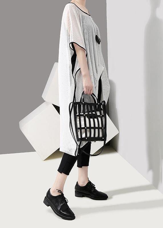 Beautiful quilting clothes plus size Women Fashion Loose Chiffon Sun Protective Blouse - SooLinen