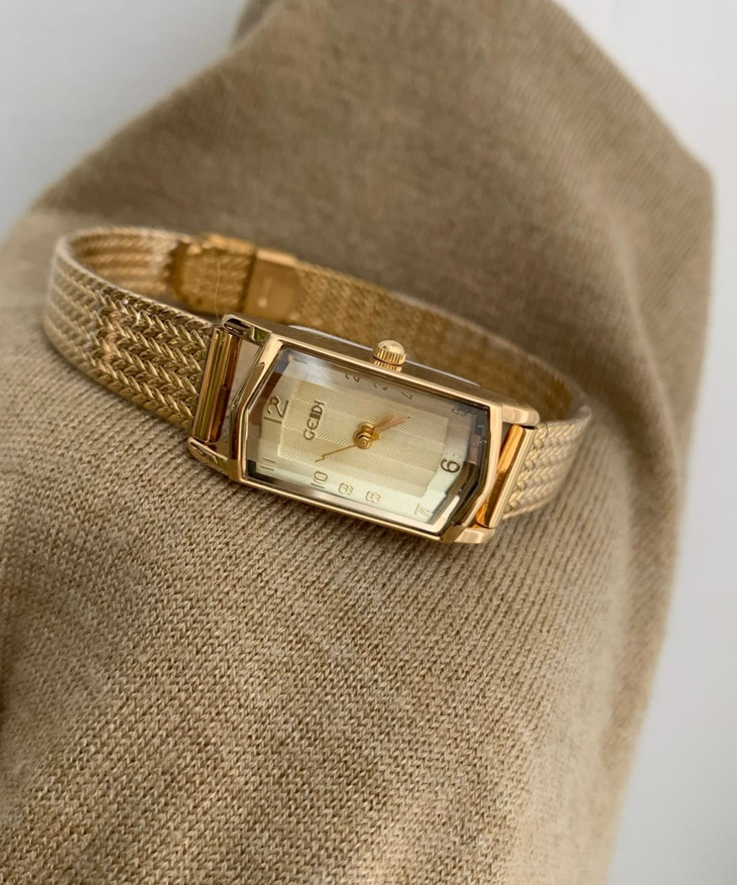 Bohemian Gold Stainless Steel Waterproof Chain Watches