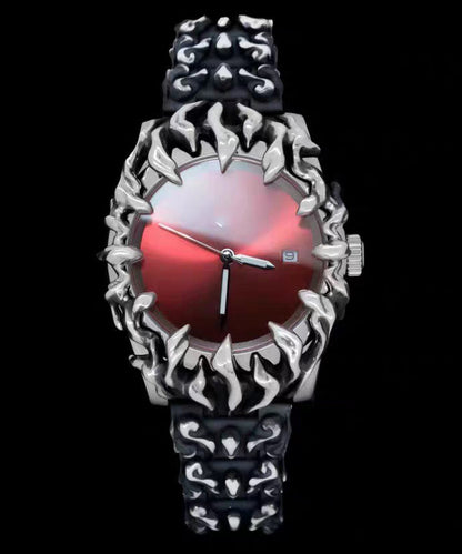 Bohemian Green Stainless Steel Alloy Quartz Movement Alien Men Watches