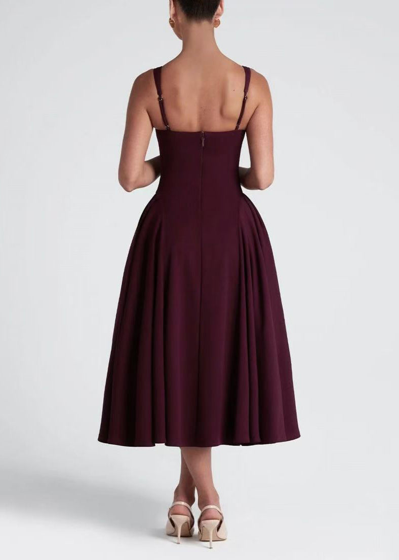 Bohemian Mulberry Exra Large Hem Cotton Vacation Dresses Sleeveless
