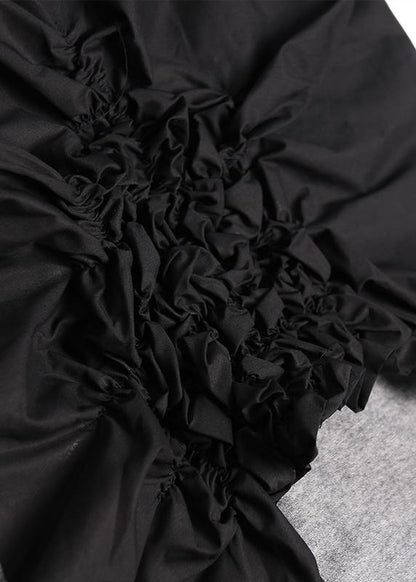 Bohemian o neck Cinched cotton clothes For Women design white blouses summer - SooLinen