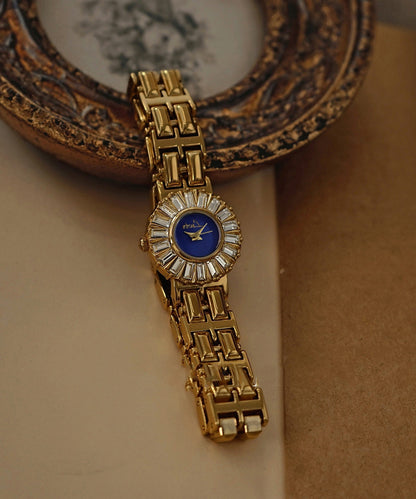 Boho Gold Stainless Steel Chain Quartz Movement Watches