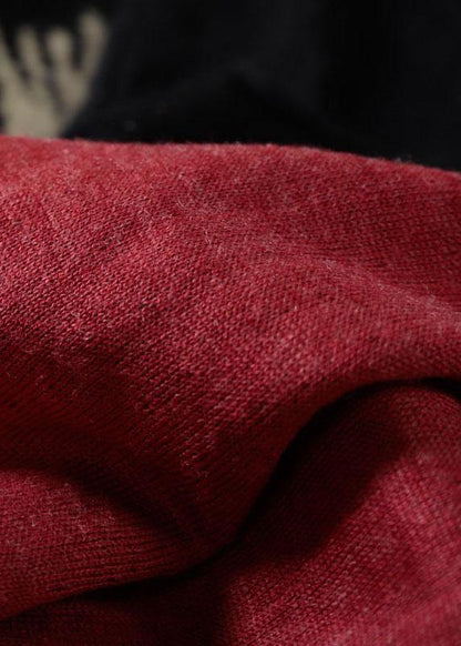 Boutique Black O-Neck Patchwork Fall Knitwear Dress - SooLinen