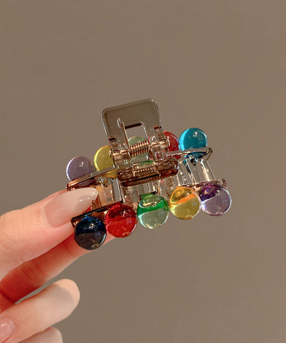 Boutique Regenbogen Legierung Acryl Glasperlen Haarnadel