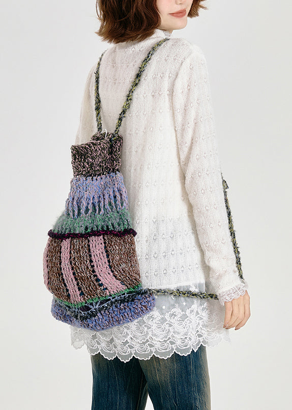 Boutique White Hign Neck Patchwork Lace Top Spring