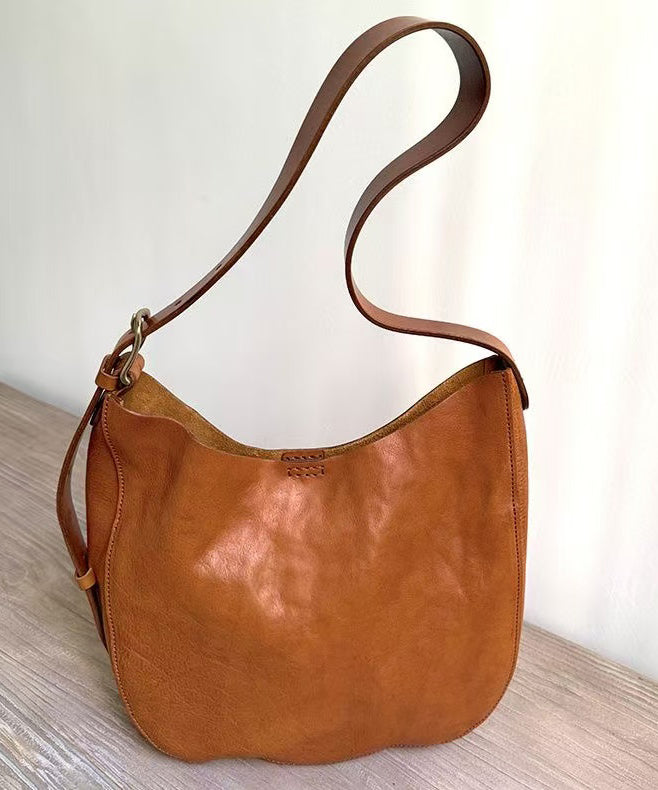 Casual Large Capacity Leather Message Bag