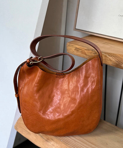 Casual Large Capacity Leather Message Bag