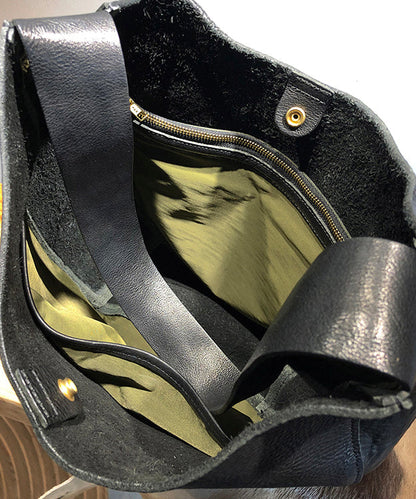 Casual Large Capacity Leather Message Bag